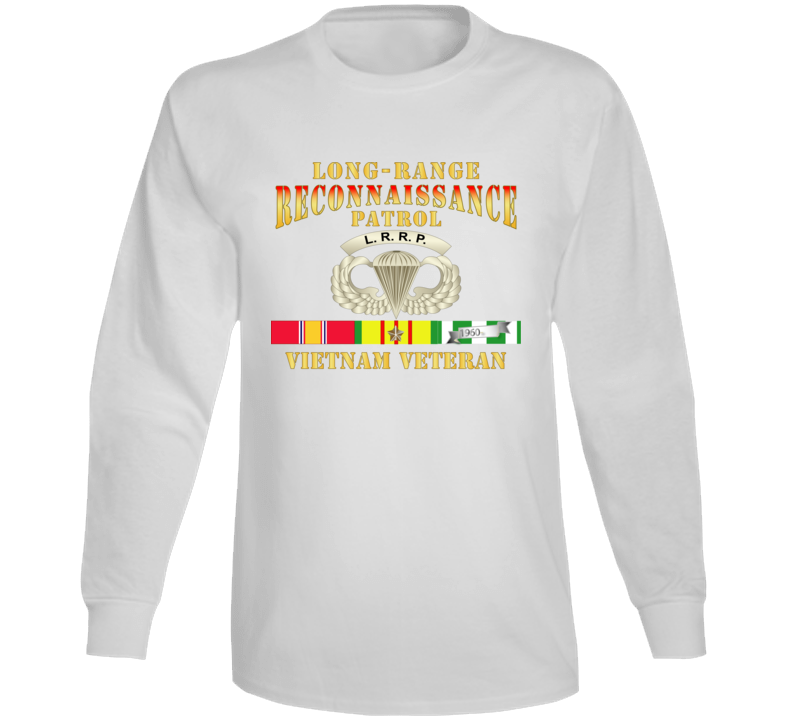 Army - Lrrp - Vietnam Vet W Vn Svc Long Sleeve
