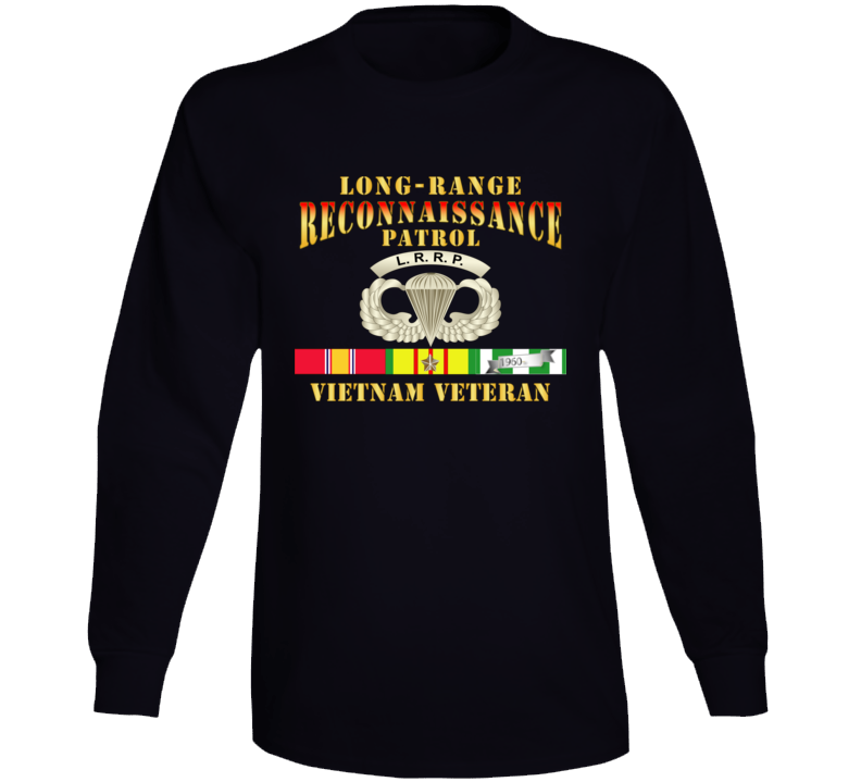 Army - Lrrp - Vietnam Vet W Vn Svc Long Sleeve