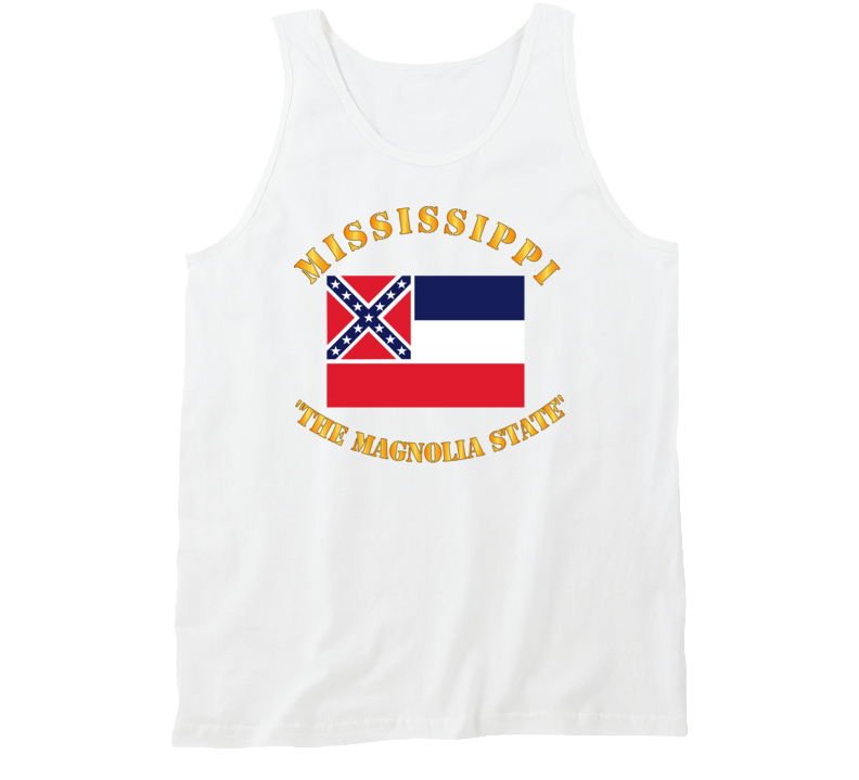 Flag - Mississippi - The Magnolia State Tanktop