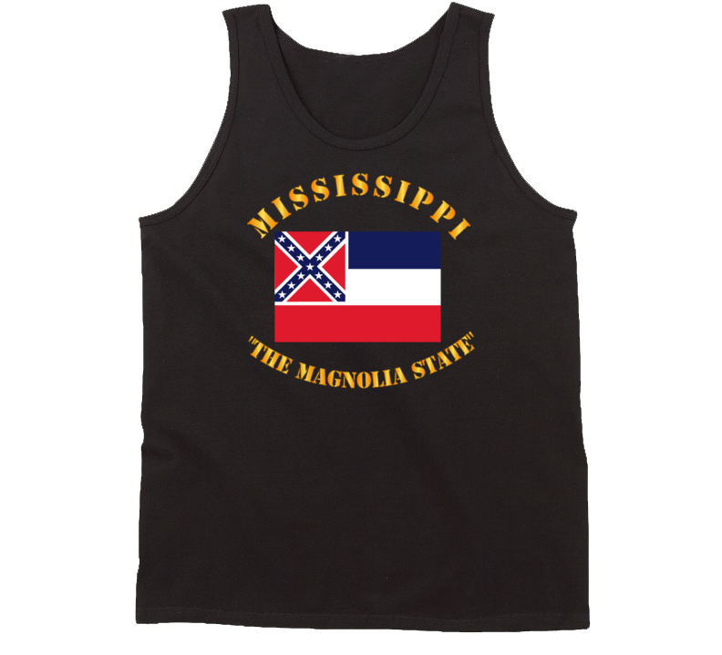 Flag - Mississippi - The Magnolia State Tanktop