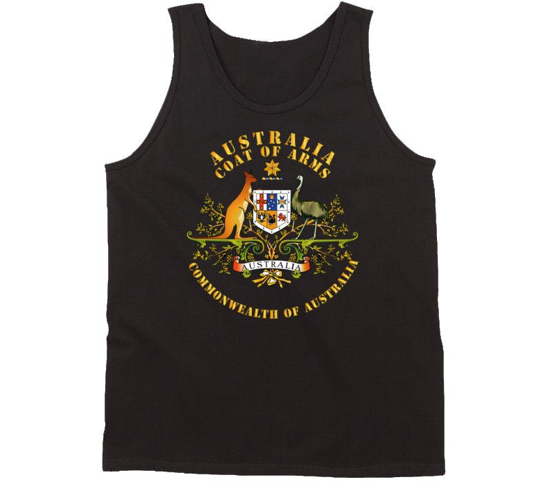 Coa - Australia - Commonwealth Of Austrailia Tanktop