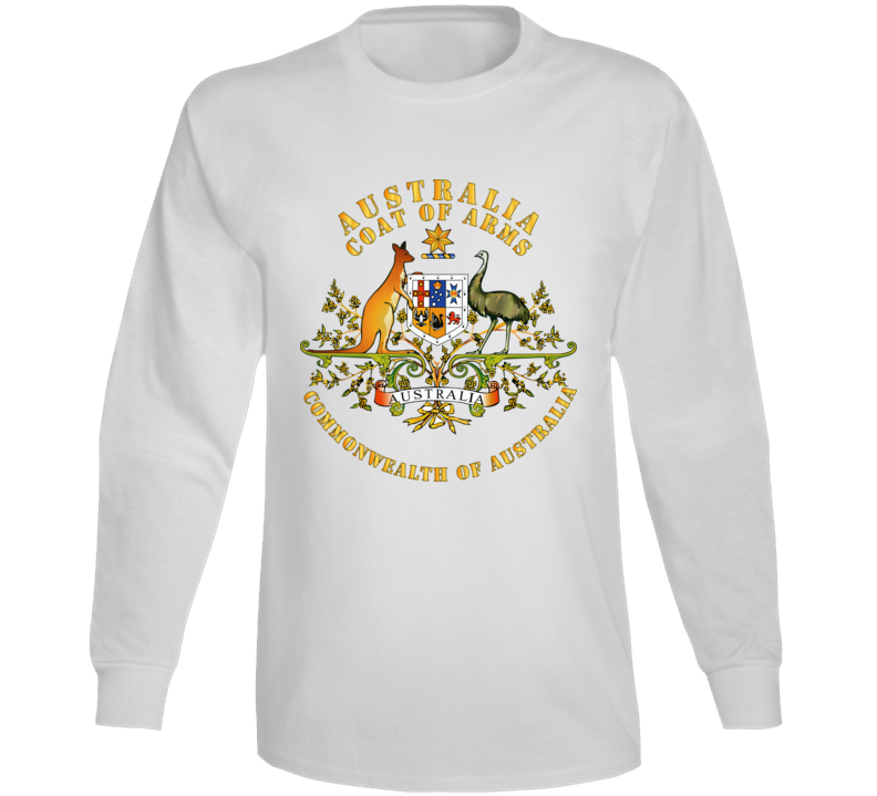 Coa - Australia - Commonwealth Of Austrailia Long Sleeve