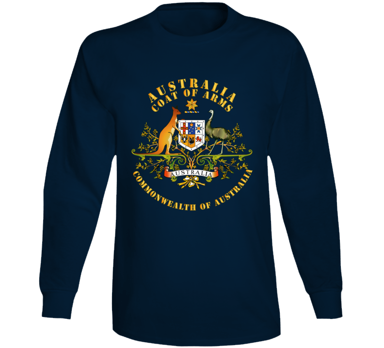 Coa - Australia - Commonwealth Of Austrailia Long Sleeve