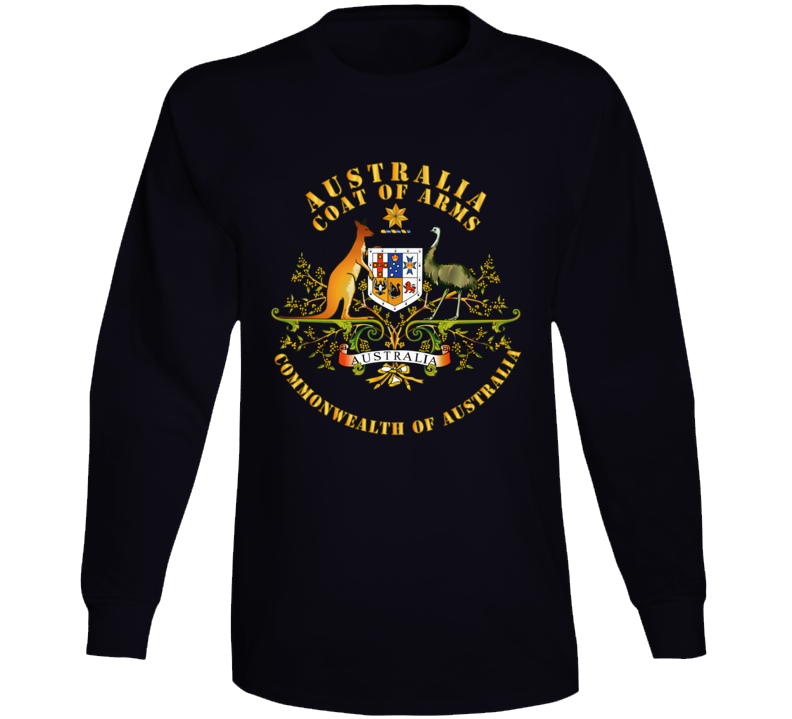 Coa - Australia - Commonwealth Of Austrailia Long Sleeve