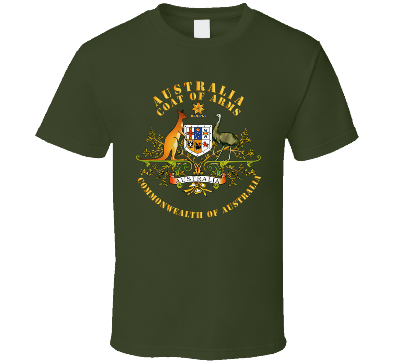 Coa - Australia - Commonwealth Of Austrailia T Shirt