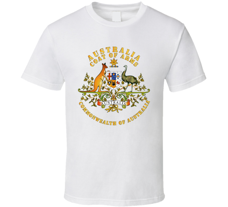 Coa - Australia - Commonwealth Of Austrailia T Shirt