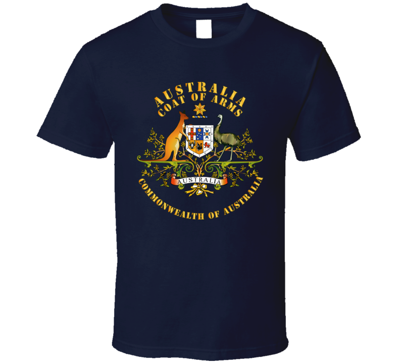 Coa - Australia - Commonwealth Of Austrailia T Shirt