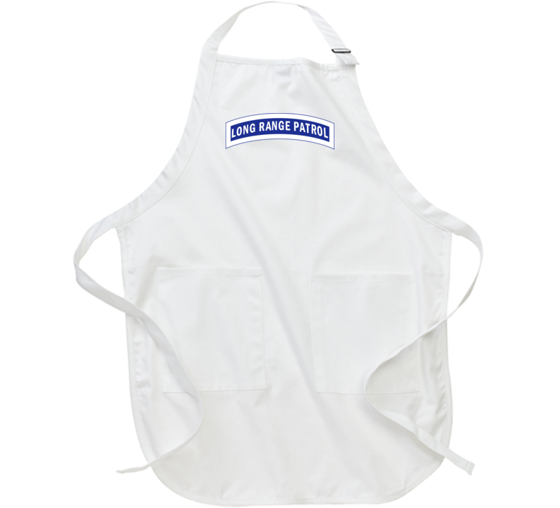 Army - Tab - Long Range Patrol - Blue - White Apron