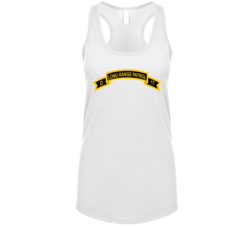 Army - Tab - Troop D 17th Cav Long Range Patrol Wo Txt Tanktop