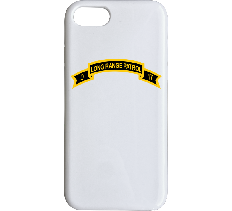 Army - Tab - Troop D 17th Cav Long Range Patrol Wo Txt Phone Case