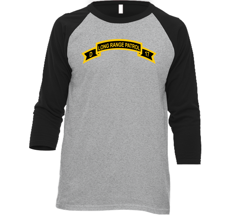 Army - Tab - Troop D 17th Cav Long Range Patrol Wo Txt T Shirt