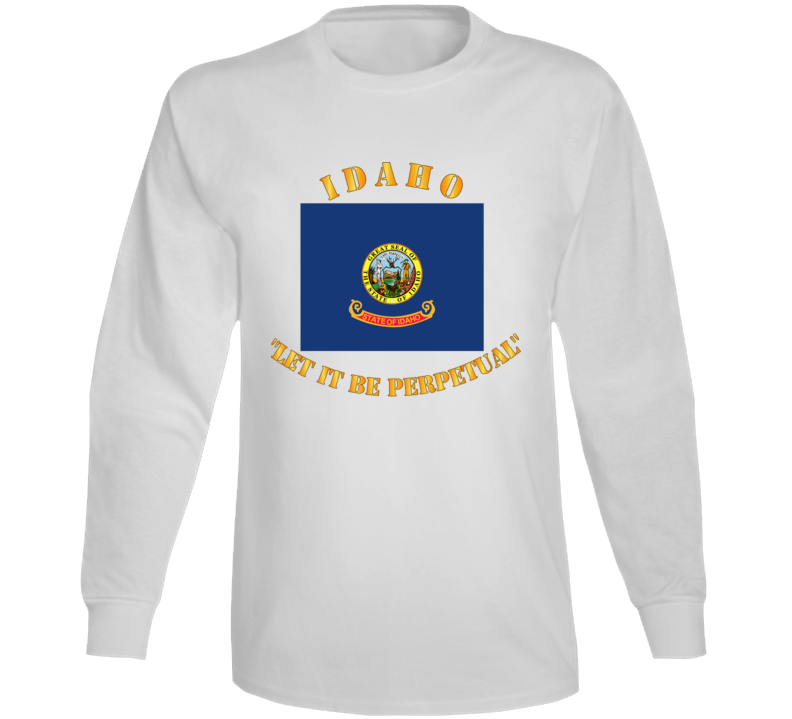 Flag - Idaho - Let it be Perpetual Long Sleeve