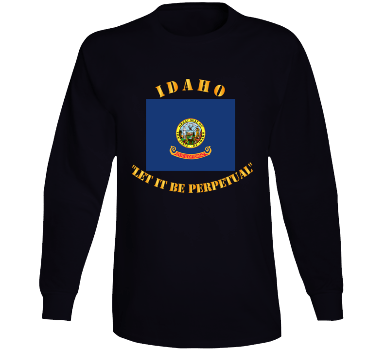 Flag - Idaho - Let It Be Perpetual Long Sleeve