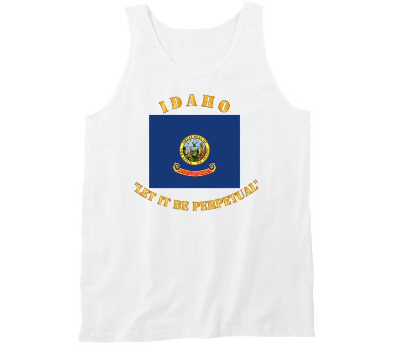 Flag - Idaho - Let It Be Perpetual Tanktop