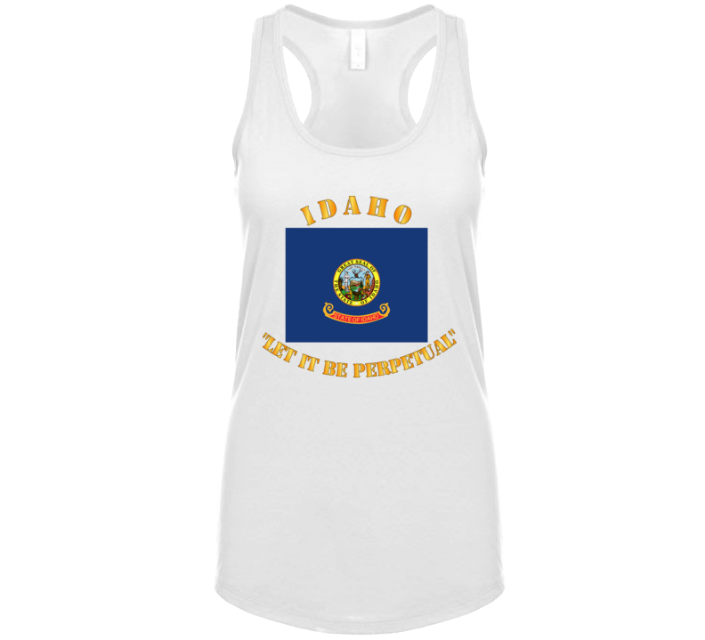 Flag - Idaho - Let It Be Perpetual Tanktop