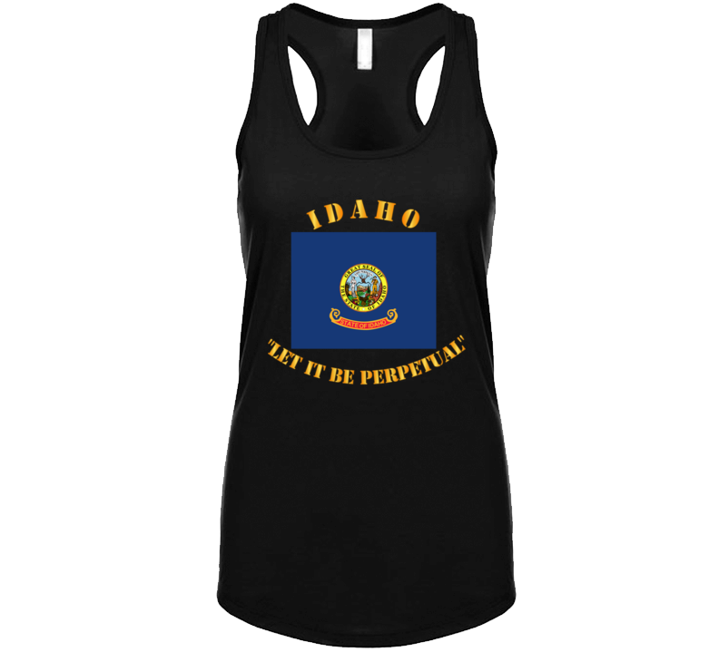 Flag - Idaho - Let It Be Perpetual Tanktop