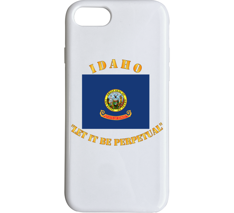 Flag - Idaho - Let It Be Perpetual Phone Case