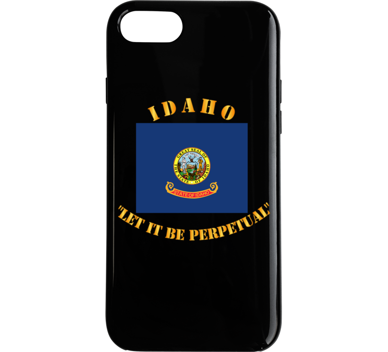 Flag - Idaho - Let It Be Perpetual Phone Case