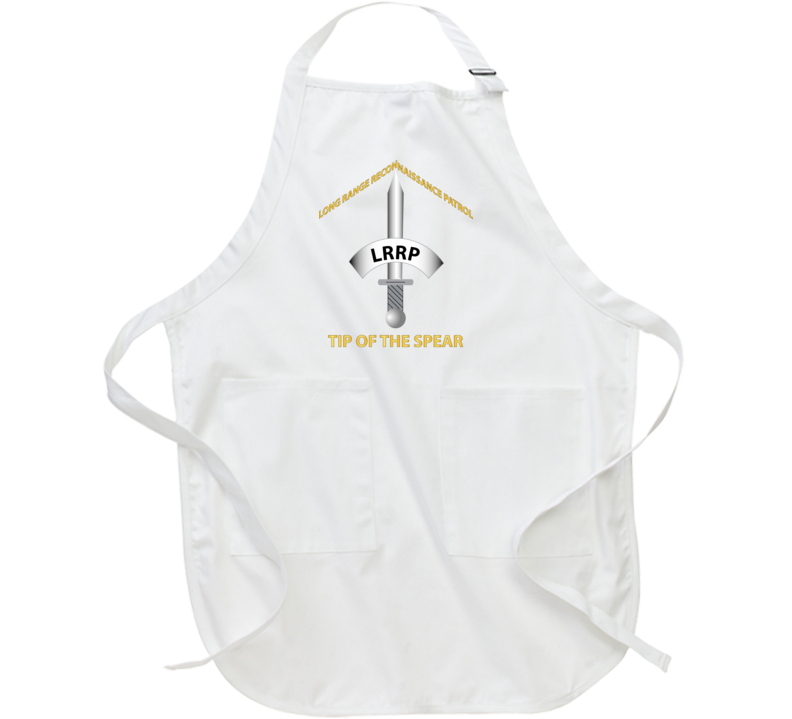 Army - Badge - Lrrp - Tip Of The Spear Apron