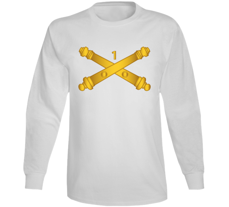 Army - 1st Field Artillery Regt - Artillery Br Wo Txt Long Sleeve