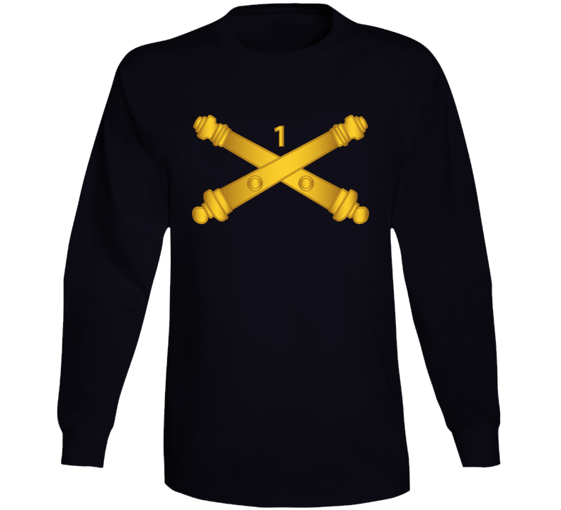 Army - 1st Field Artillery Regt - Artillery Br Wo Txt Long Sleeve