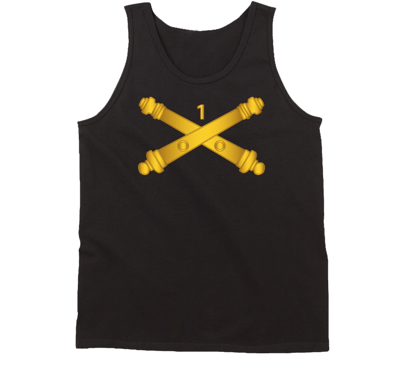 Army - 1st Field Artillery Regt - Artillery Br Wo Txt Tanktop