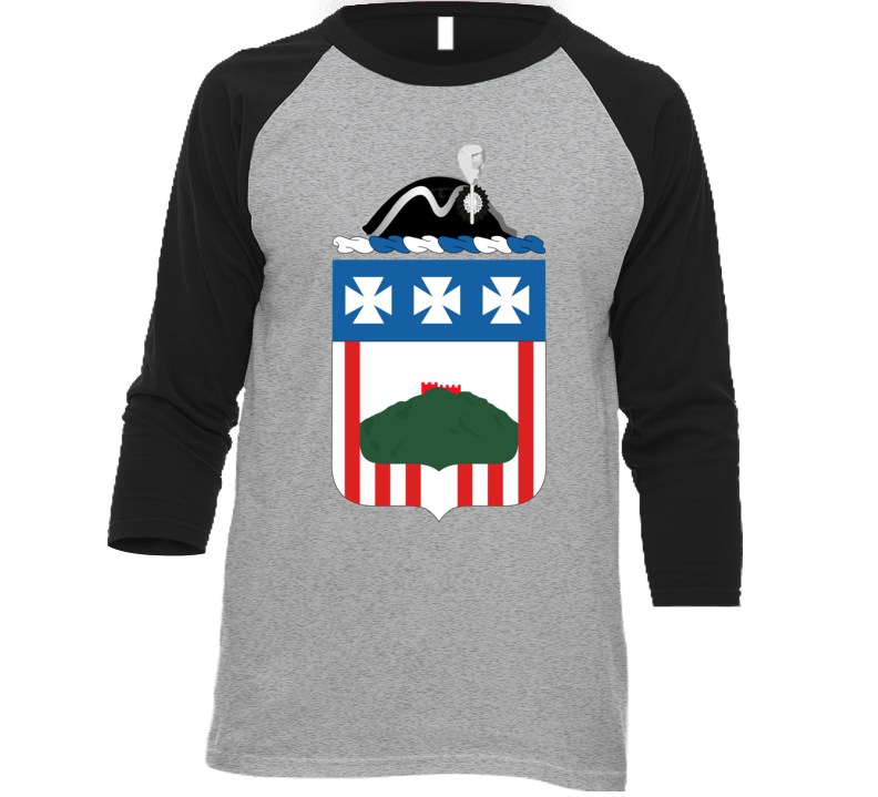 Army - Coa - 3rd Infantry Regiment Wo Txt Baseball Raglan T Shirt
