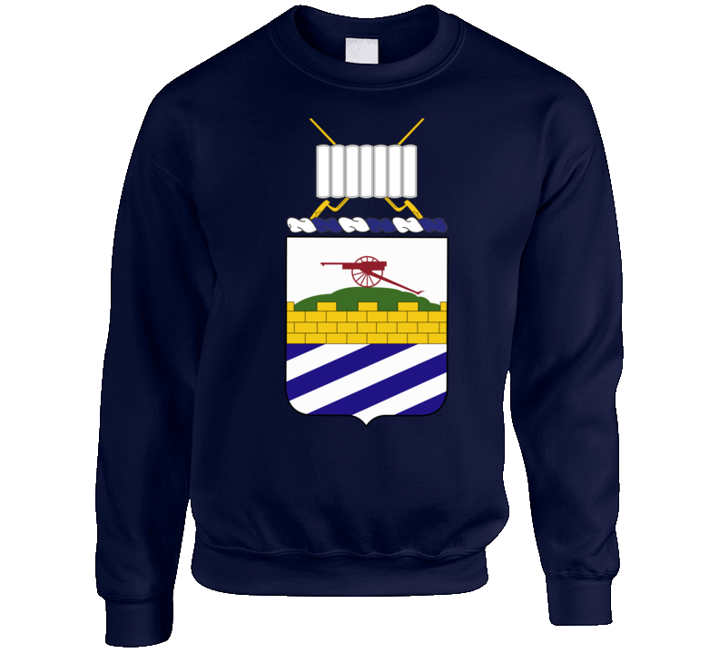 Army - Coa - 7th Infantry Wo Txt Crewneck Sweatshirt