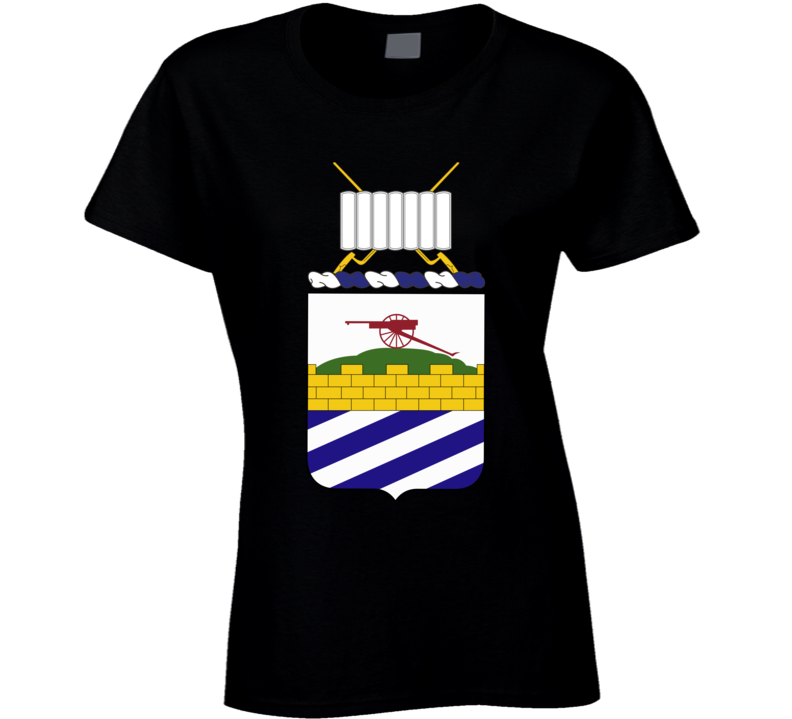 Army - Coa - 7th Infantry Wo Txt Ladies T Shirt