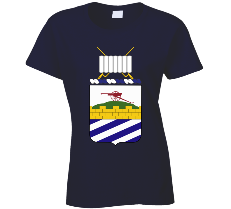 Army - Coa - 7th Infantry Wo Txt Ladies T Shirt