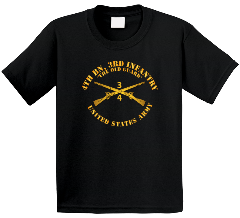 Army - 4th Bn 3rd Infantry Regt - The Old Guard - Infantry Br Kids