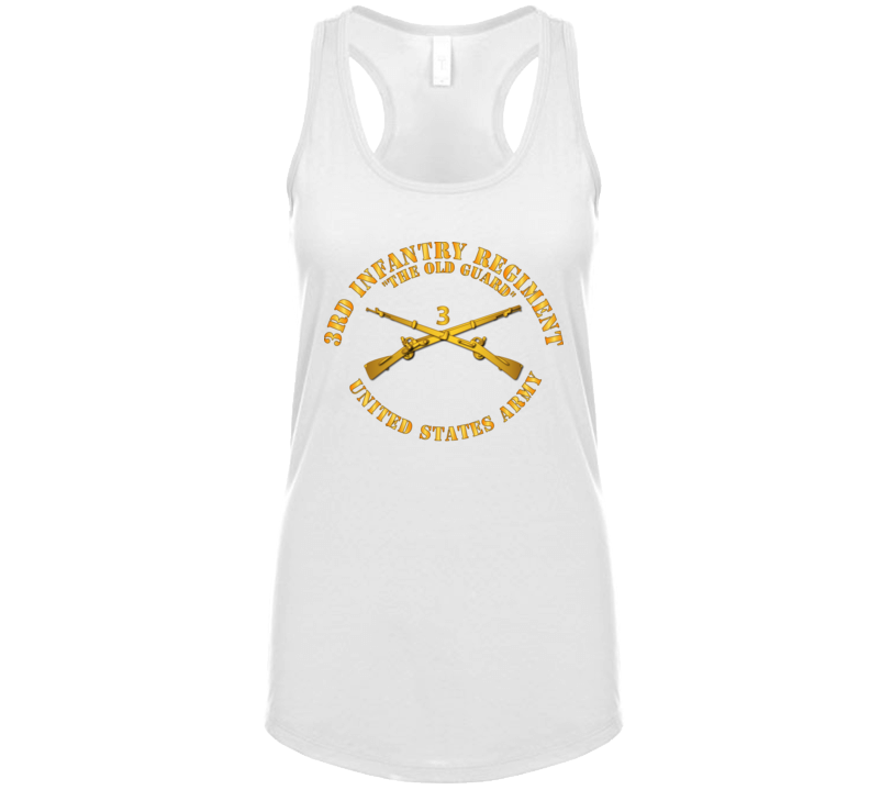 Army - 3rd Infantry Regiment - The Old Guard - Infantry Br Ladies Tanktop