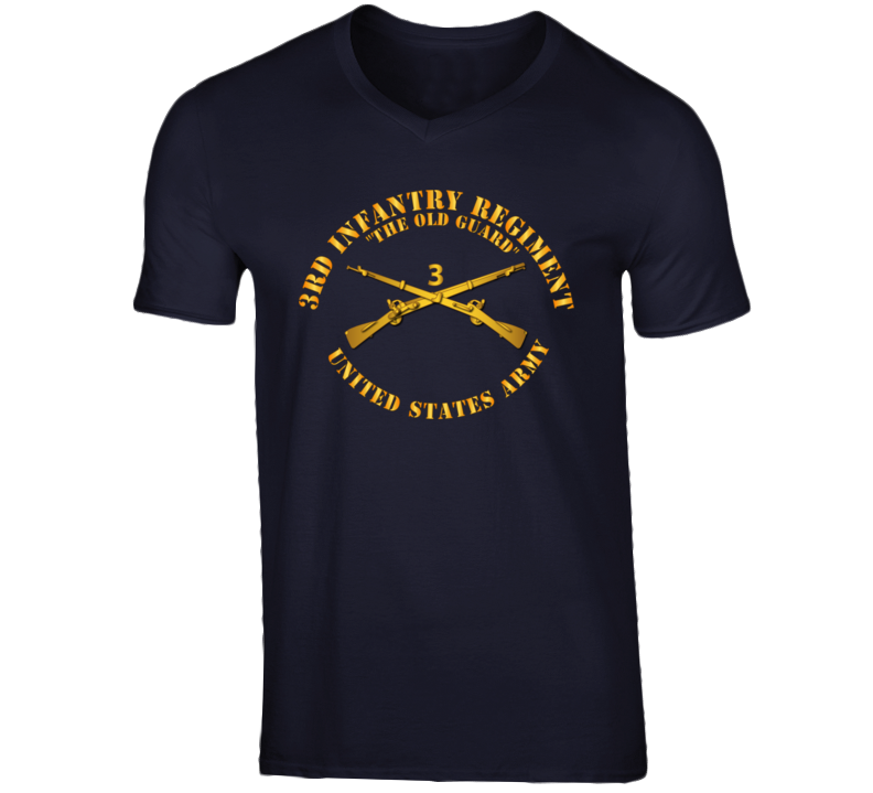 Army - 3rd Infantry Regiment - The Old Guard - Infantry Br T Shirt