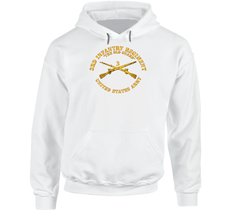 Army - 3rd Infantry Regiment - The Old Guard - Infantry Br Hoodie