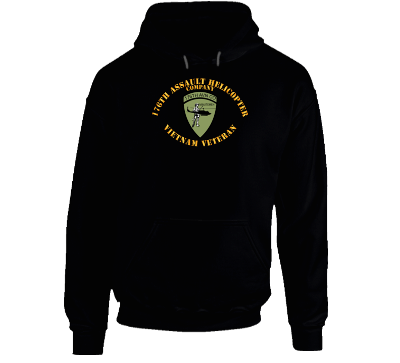 Army - 176th Assault Helicopter Co - Vietnam Vet Hoodie