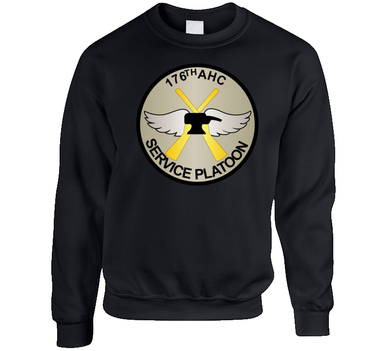 Army - 176th Ahc Service Platoon Wo Txt Crewneck Sweatshirt