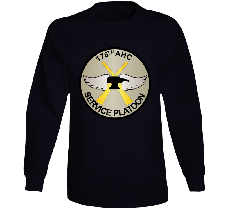 Army - 176th Ahc Service Platoon Wo Txt Long Sleeve