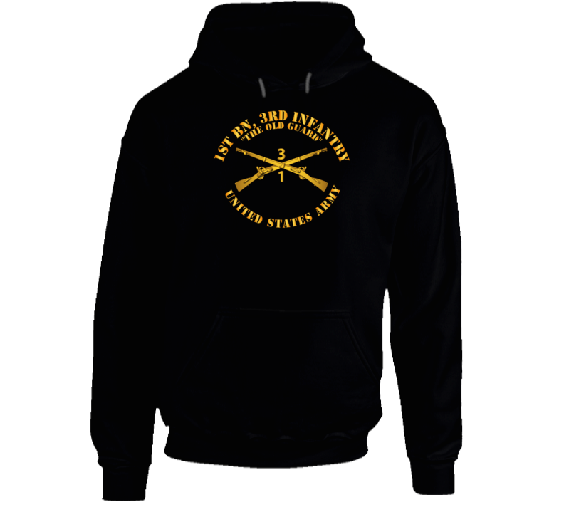 Army - 1st Bn 3rd Infantry Regt - The Old Guard - Infantry Br Hoodie