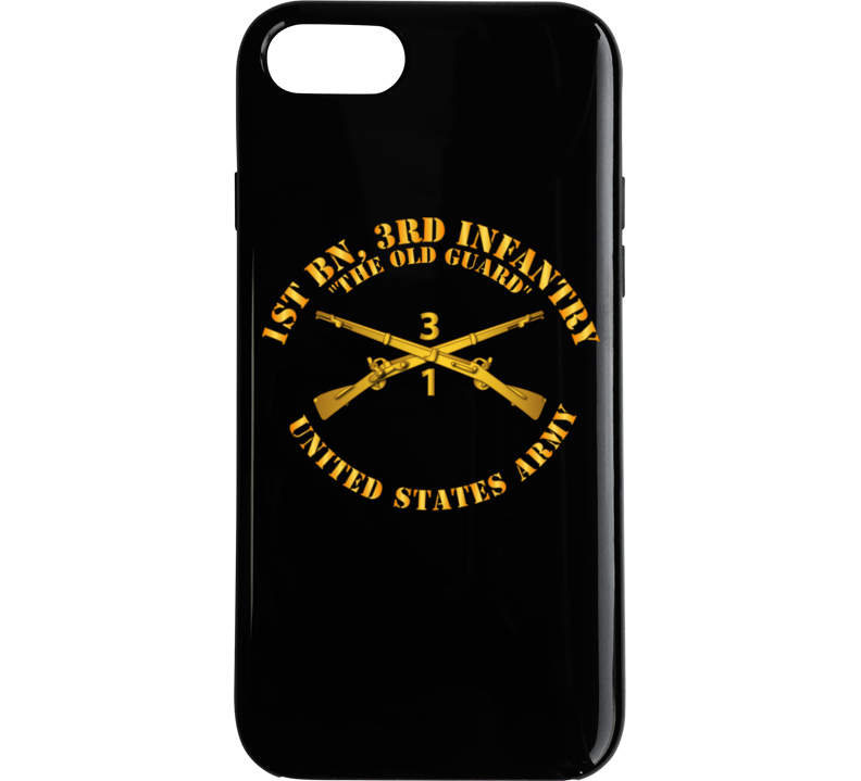 Army - 1st Bn 3rd Infantry Regt - The Old Guard - Infantry Br Phone Case