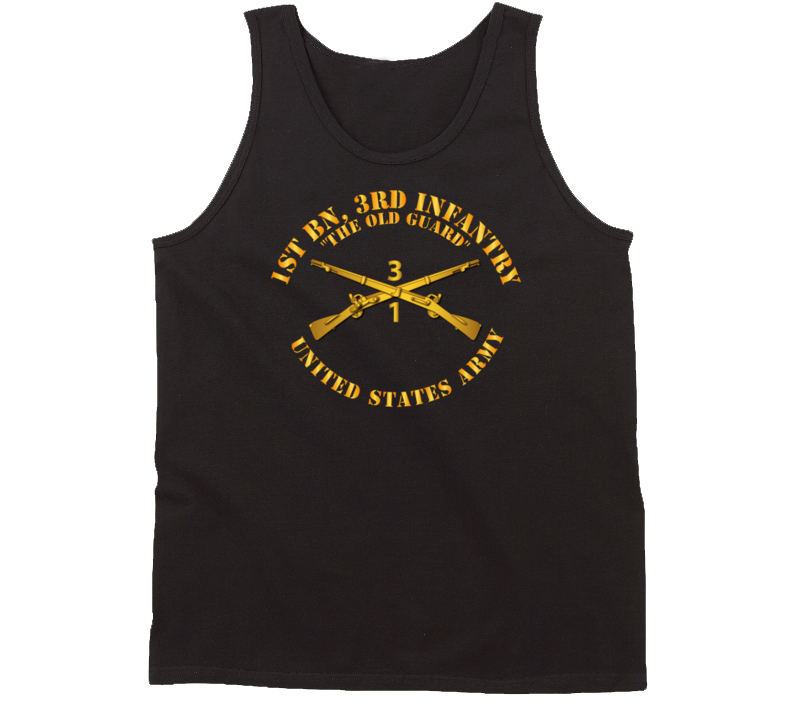 Army - 1st Bn 3rd Infantry Regt - The Old Guard - Infantry Br Tanktop