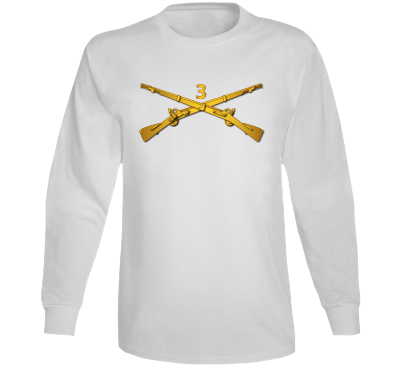 Army - 3rd Infantry Regiment Branch Wo Txt Long Sleeve