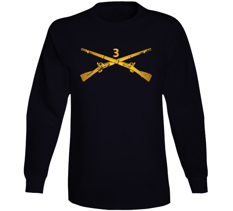 Army - 3rd Infantry Regiment Branch Wo Txt Long Sleeve