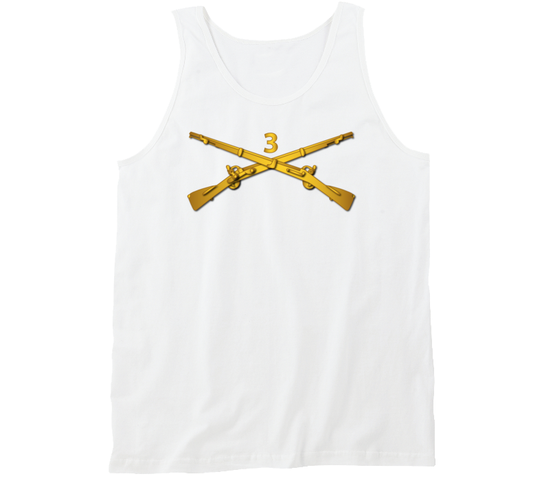 Army - 3rd Infantry Regiment Branch Wo Txt Tanktop