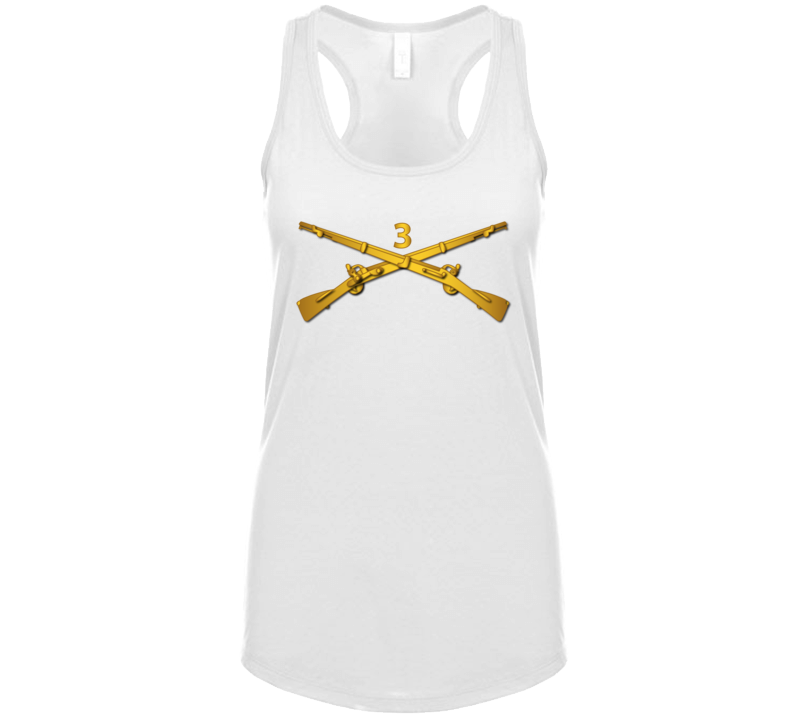 Army - 3rd Infantry Regiment Branch Wo Txt Tanktop