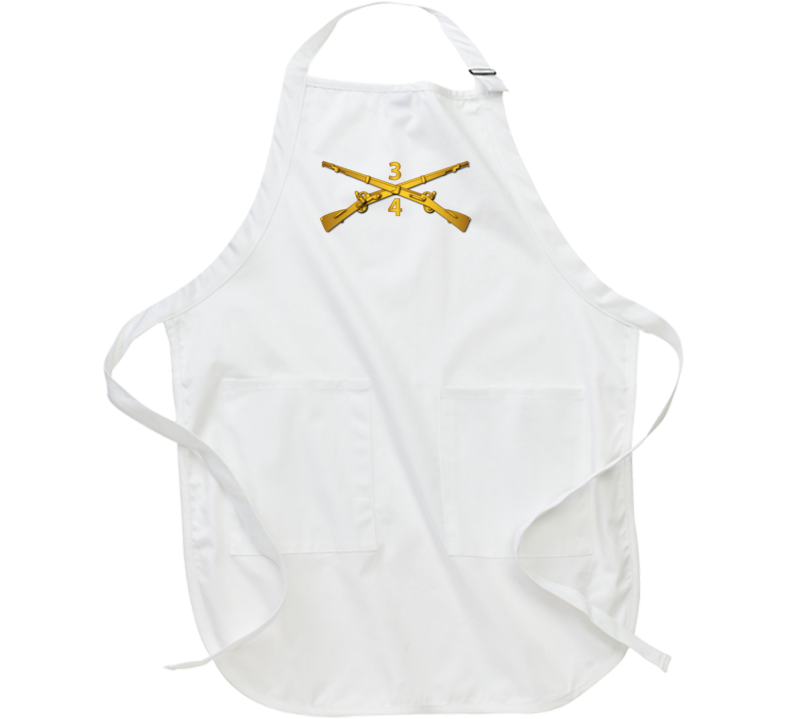 Army - 4th Bn - 3rd Infantry Regiment Branch Wo Txt Apron