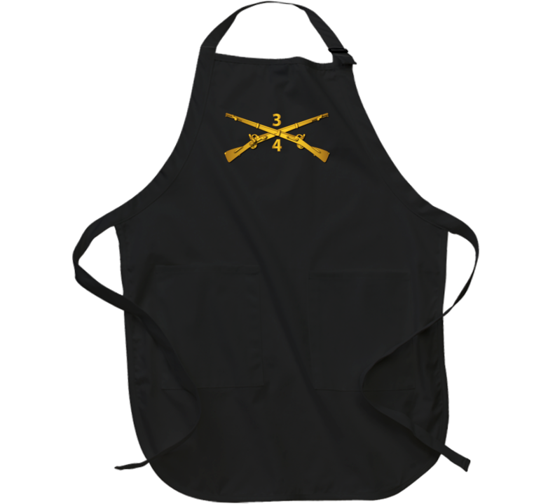 Army - 4th Bn - 3rd Infantry Regiment Branch Wo Txt Apron