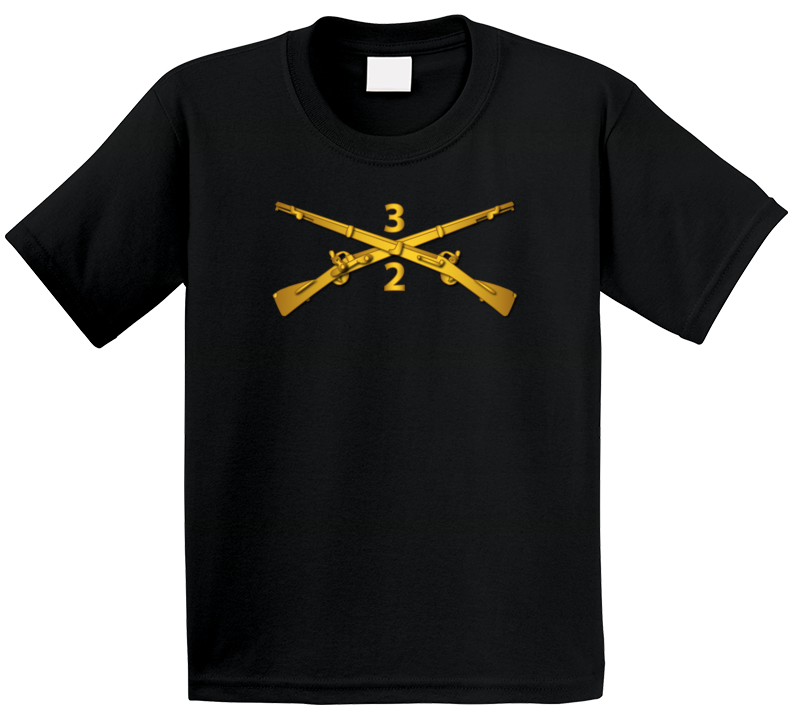 Army - 2nd Bn - 3rd Infantry Regiment Branch Wo Txt Kids