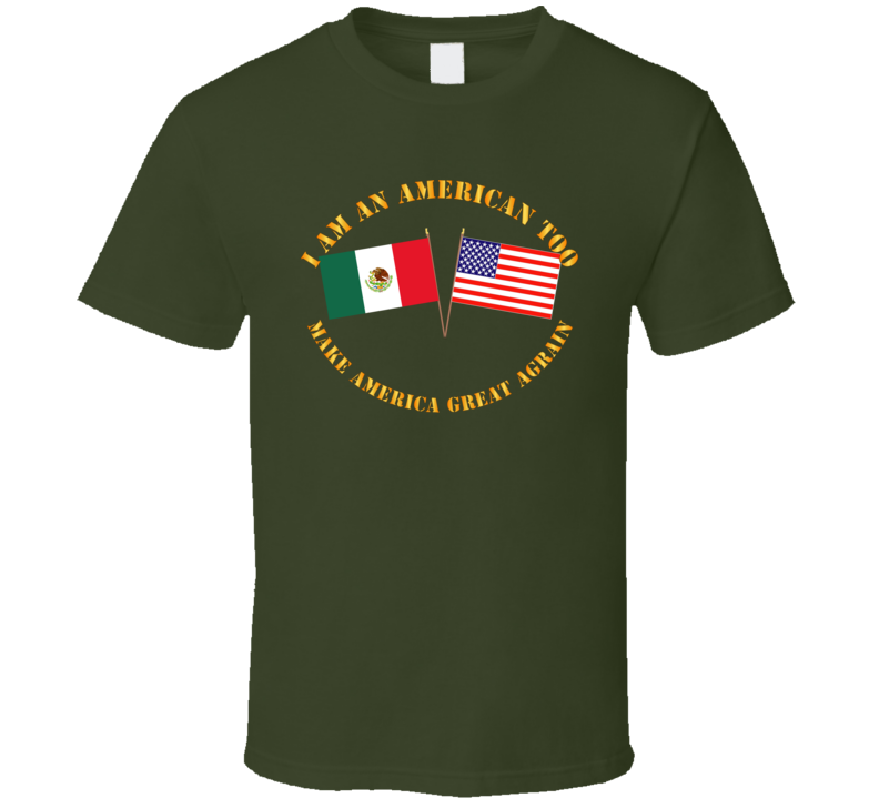 Govt - I am an American Too - English - MAGA T Shirt