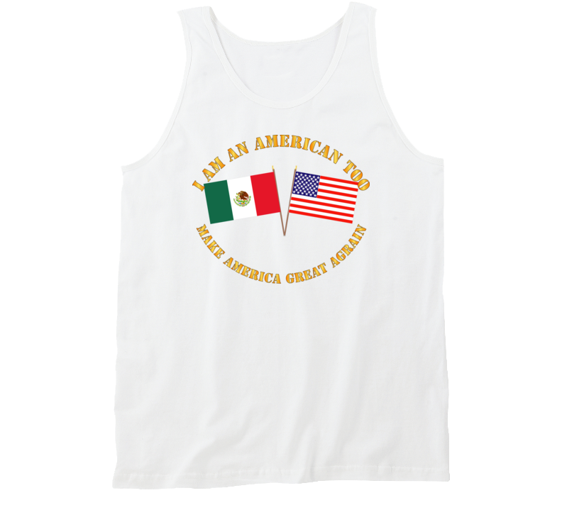 Govt - I am an American Too - English - MAGA Tanktop