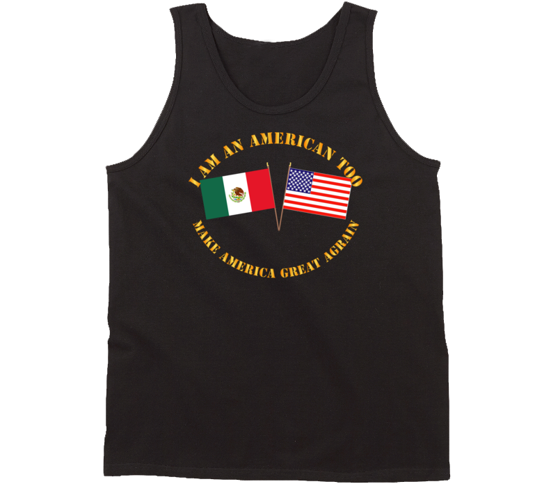 Govt - I am an American Too - English - MAGA Tanktop